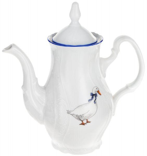 Купить Кофейник 700 мл; "Bernadotte", декор "Гуси"